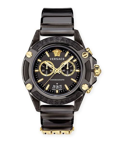 versace men's watch review|versace men's automatic watch.